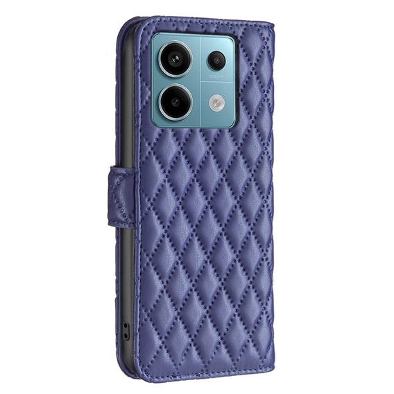 Cu clapetă pentru Xiaomi Redmi Note 13 Pro 5G, Wallet, BINFEN COLOR, albastru