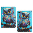 Husă pentru Lenovo Tab M10 10.1 Gen 3, cu clapetă, owl