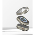 Etui Ringke do Apple Watch Ultra, Slim, 2-Pack, Clear / Titanium Grey