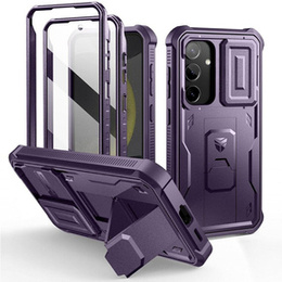 Husă blindată pentru Samsung Galaxy S24, Dexnor Full Body (Two Frames), violet