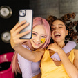 Carcasa Spigen pentru iPhone 15, Ultra Hybrid, negru + sticlă temperată 9H
