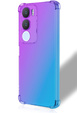 Husa pentru Vivo Y19s, Gradient Dropproof, Violet / albastru