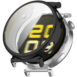 Carcasă 2in1 cu protector de ecran pentru Huawei Watch GT 5 Pro 42mm, negru