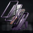 Husă blindată pentru Samsung Galaxy A54 5G, Dexnor Full Body (Two Frames), violet