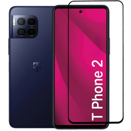 Sticlă călită 3D pentru T Phone 2 5G, cadru negru