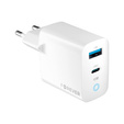 Încărcător de rețea GaN 45 W USB-C + USB