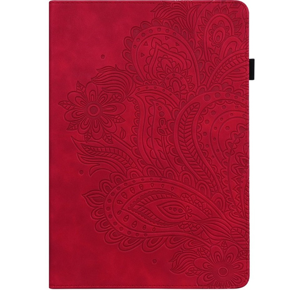 Husă cu clapetă pentru Amazon Kindle Paperwhite 5 (2021), flower, albastru