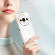 Husă pentru Xiaomi Redmi A3, Glamour CamShield, alb