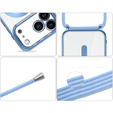 Electro MagSafe caz + lanyard pentru iPhone 17 Pro Max
