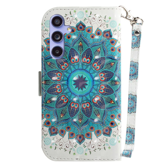 Cu clapetă pentru Samsung Galaxy A35 5G, Wallet, Mandala Flower