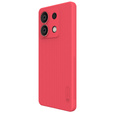 Carcasă NILLKIN pentru Xiaomi Redmi Note 13 5G, Super Frosted Shield Case, roșu