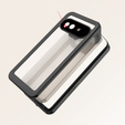 Husă impermeabilă IP68 pentru Google Pixel 9a, Redpepper, negru