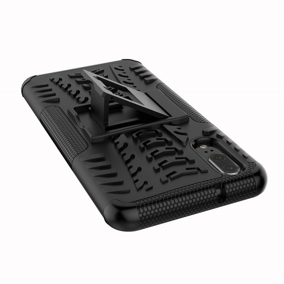 Huse pentru Huawei P20, Tire Armor, negru