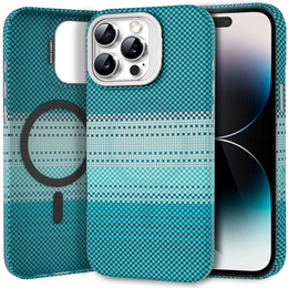 Carcasă pentru iPhone 14 Pro Max, cadru Kickstand, pentru MagSafe, Moon Green