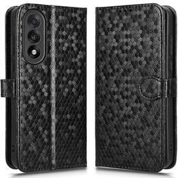 Husa cu clapetă pentru OnePlus Nord 5, Wallet Rhombus, negru