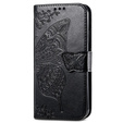Cu clapetă pentru Google Pixel 8A, Butterfly, negru