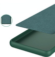 Husa pentru Xiaomi Poco F6 Pro, Silicone Lite, verde închis