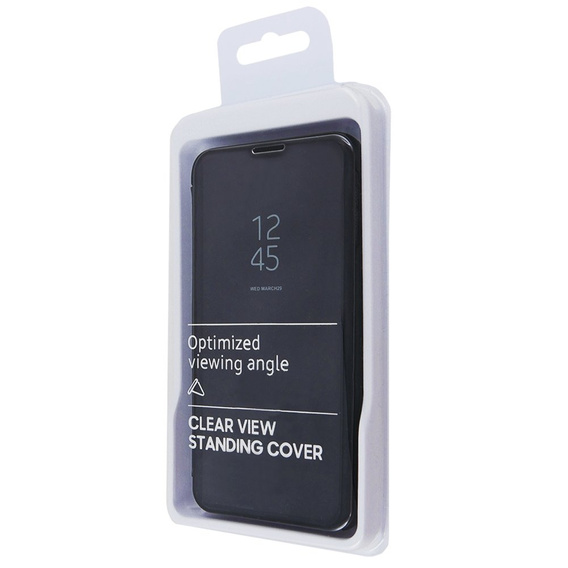 Huse pentru Samsung Galaxy A12 / M12 / A12 2021, Clear View, negru