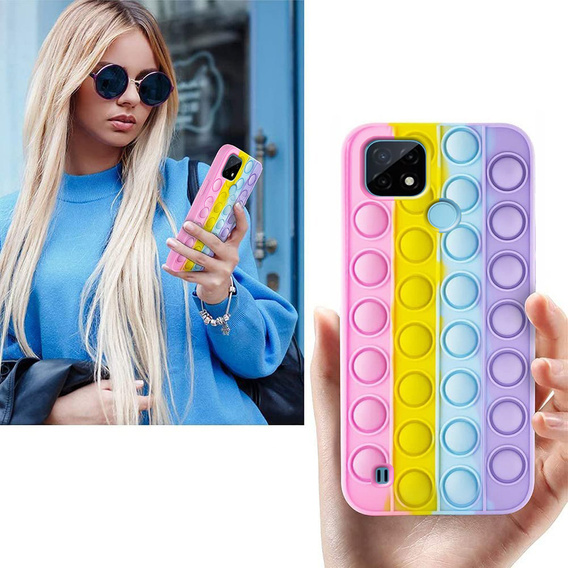 Husă Push Bubble Pop It pentru Realme C21