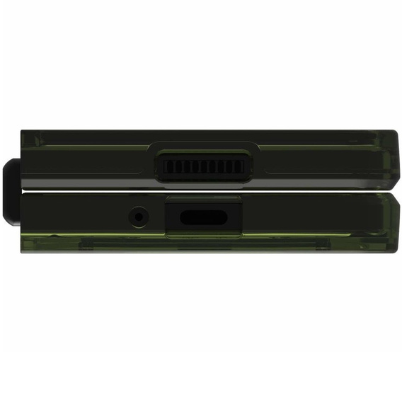 Urban Armor Gear Huse pentru Galaxy Z Fold 5 5G, Plyo MagSafe, transparent / verde