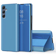 Huse pentru Samsung Galaxy M34, Clear View, albastru