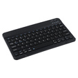 Mini tastatură fără fir Bluetooth pentru tabletă, negru