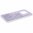 Husă pentru Xiaomi 13T / 13T Pro / Redmi K60 Ultra, Glitter Butterfly, violet