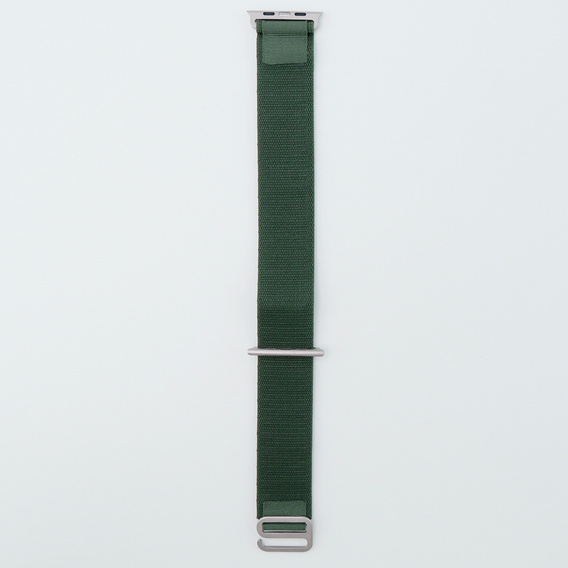 Curea din nailon pentru Apple Watch 1/2/3/4/4/5/6/6/7/8/SE/ULTRA 42/44/45/49mm, verde