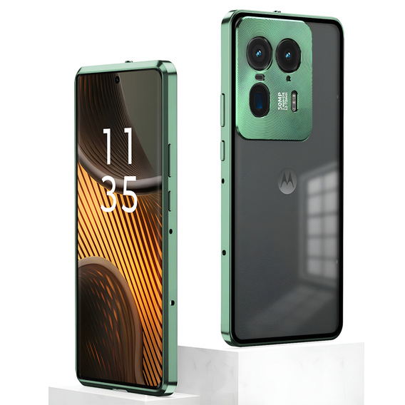 Carcasă pentru Motorola Edge 50 Ultra, Frame Case, verde