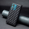 Cu clapetă pentru Motorola Edge 40 Neo, Wallet, BINFEN COLOR, negru