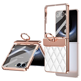 Husă cu sticlă pentru Samsung Galaxy Z Flip7 5G