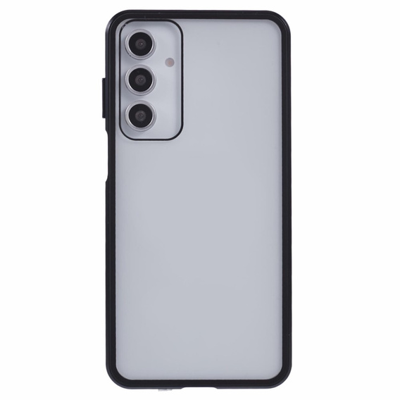 Husa pentru Samsung Galaxy A16, Magnetic Dual Glass, negru