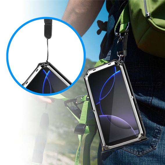 Carcasă blindată R-JUST cu suport pentru iPhone 17 Pro