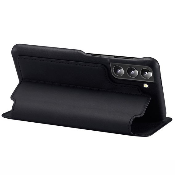 Cu clapetă pentru Samsung Galaxy S22+ Plus 5G, LC.IMEEKE, negru