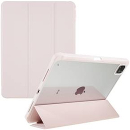 Husă pentru iPad Pro 12.9" 2022/2021/2020 (6/5/4 gen.), Smartcase Hybrid, cu spațiu pentru stylus, roz