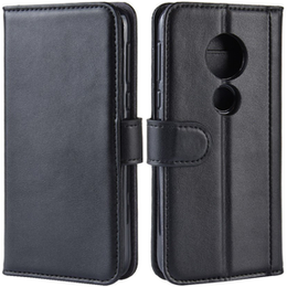 Cu clapetă pentru Motorola Moto G7 Play, Flexi Book, negru