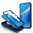 Husă blindată pentru Samsung Galaxy A54 5G, CamShield Slide, albastru