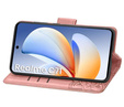 Cu clapetă pentru Realme C71, Butterfly, roz rose gold