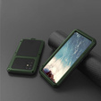 Love Mei Huse pentru Samsung Galaxy S20 Plus, armored with glass, verde