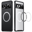 Carcasă de protecție pentru camera foto pentru Google Pixel 8, CamShield MagSafe, transparent / negru