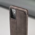Cu clapetă pentru Samsung Galaxy A52 5G / 4G, LC.IMEEKE, gri