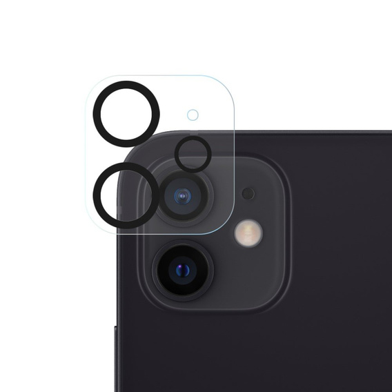 Sticlă temperată pentru camera foto pentru iPhone 12 Mini, transparentă