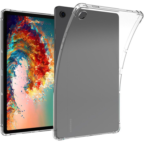Husă pentru Samsung Galaxy Tab A9, silicon, transparentă