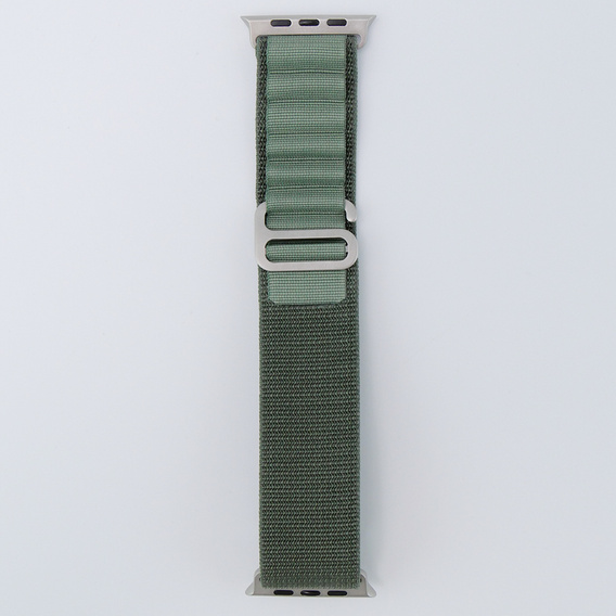 Curea din nailon pentru Apple Watch 1/2/3/4/4/5/6/6/7/8/SE/ULTRA 42/44/45/49mm, verde