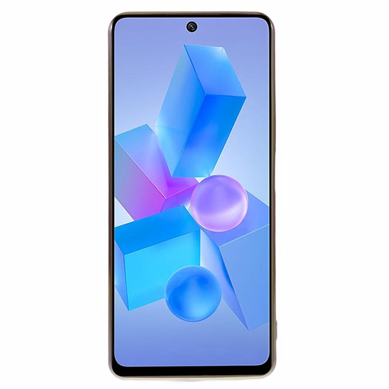 Husă pentru Infinix Hot 40i, Glamour CamShield, roz rose gold