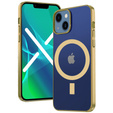 Huse pentru iPhone 13, ERBORD Hybrid MagSafe Case, albastru