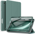 Huse pentru Samsung Galaxy Tab S6 Lite, Suritch Full Body, verde