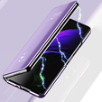 Huse pentru Samsung Galaxy Z Fold3 5G, Clear View, violet