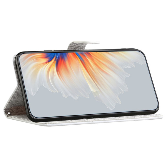 Cu clapetă pentru Samsung Galaxy M15 5G, Wallet, Flower and Butterfly