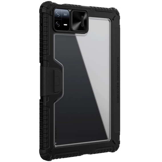 Husă Nillkin pentru Xiaomi Pad 6 / 6 Pro, cu spațiu pentru stylus, negru